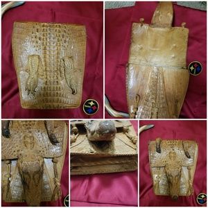 100% Real Crocodile Purse
